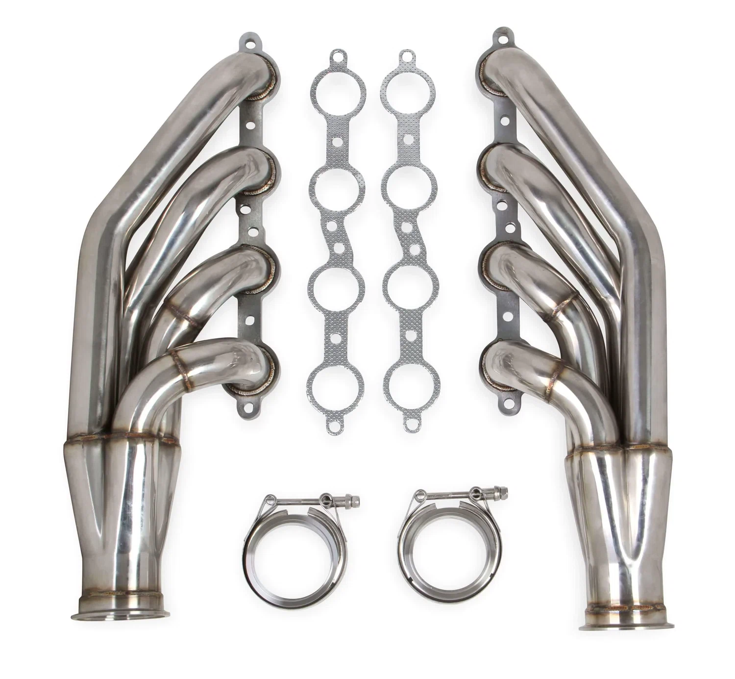 Flowtech LS Turbo Headers-Polished - 11540FLT